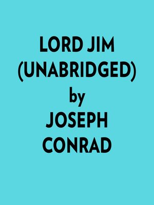 cover image of Lord Jim (Unabridged)